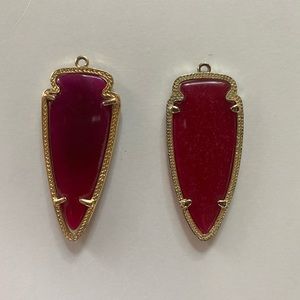 Kendra Scott Skyler Earrings-burgundy